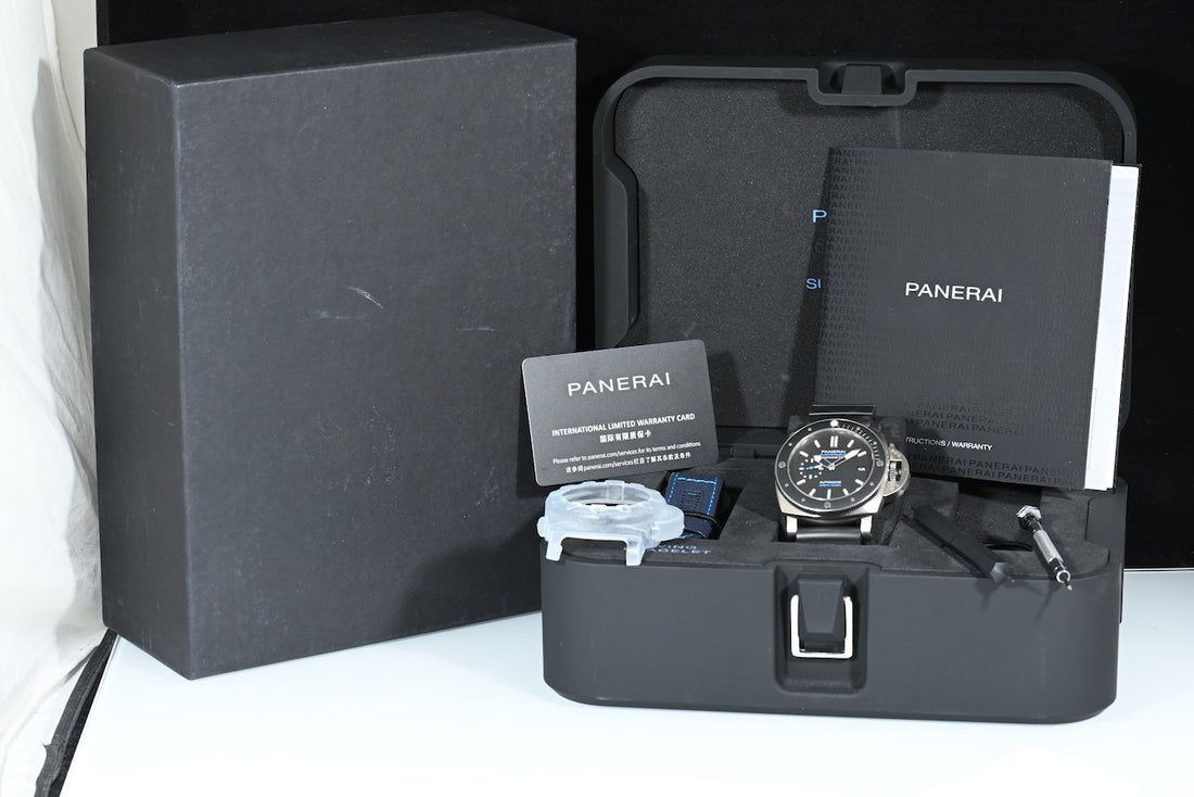 PANERAI | SUBMERSIBLE Amagnetic Ref. PAM01389, Acciaio 47 mm. Scatola e Garanzia Panerai, 2021