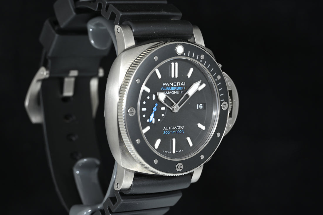 PANERAI | SUBMERSIBLE Amagnetic Ref. PAM01389, Acciaio 47 mm. Scatola e Garanzia Panerai, 2021