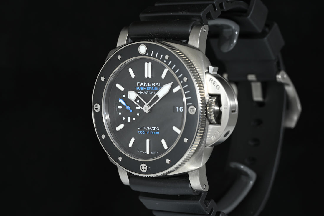 PANERAI | SUBMERSIBLE Amagnetic Ref. PAM01389, Acciaio 47 mm. Scatola e Garanzia Panerai, 2021