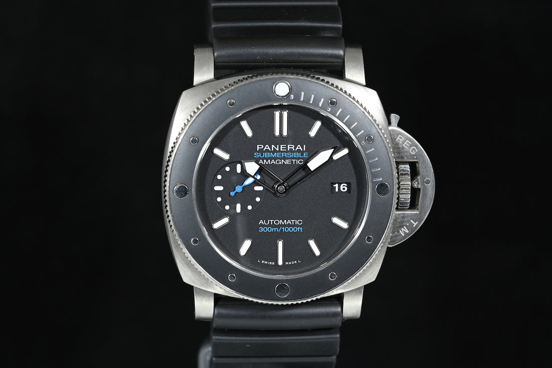 PANERAI | SUBMERSIBLE Amagnetic Ref. PAM01389, Acciaio 47 mm. Scatola e Garanzia Panerai, 2021