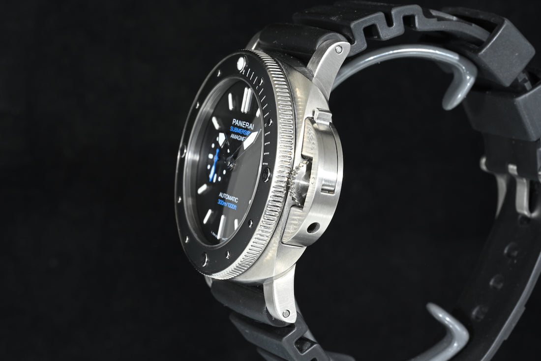PANERAI | SUBMERSIBLE Amagnetic Ref. PAM01389, Acciaio 47 mm. Scatola e Garanzia Panerai, 2021