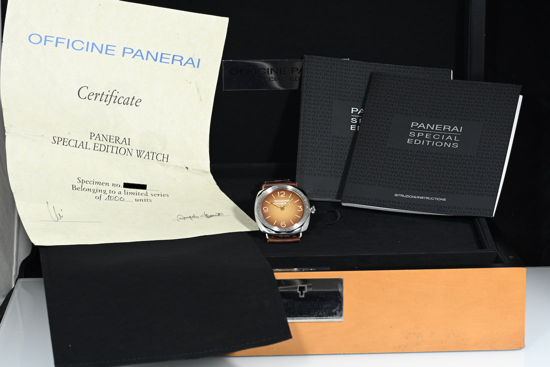 PANERAI | RADIOMIR 3 Days Tropical dial Special Edition PAM00687 Manuale, 47 mm. | Scatola e Garanzia, 2017