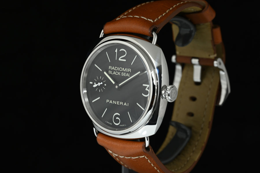 PANERAI | RADIOMIR – BLACK SEAL Manuale Acciaio 45 mm. PAM00183 Scatola e Garanzia 2011
