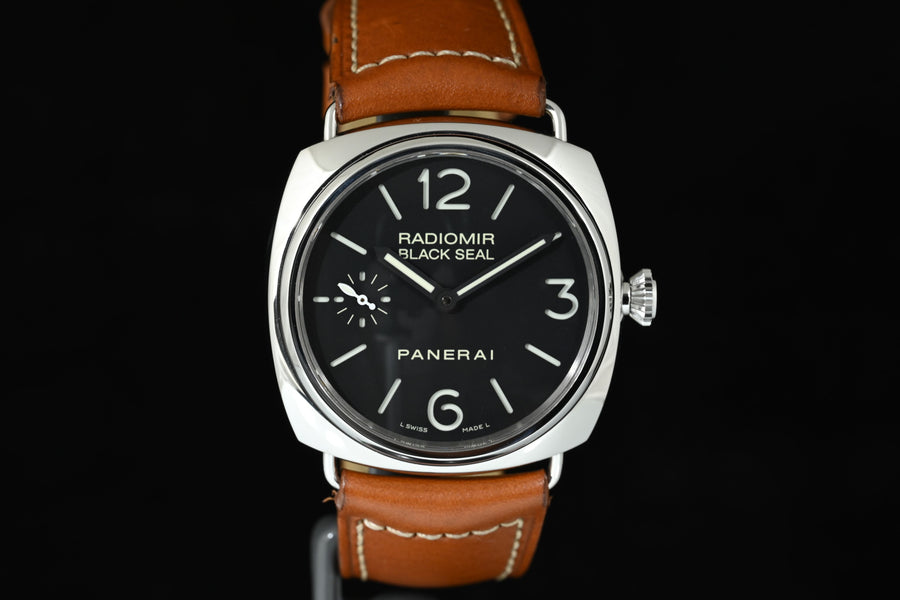 PANERAI | RADIOMIR – BLACK SEAL Manuale Acciaio 45 mm. PAM00183 Scatola e Garanzia 2011