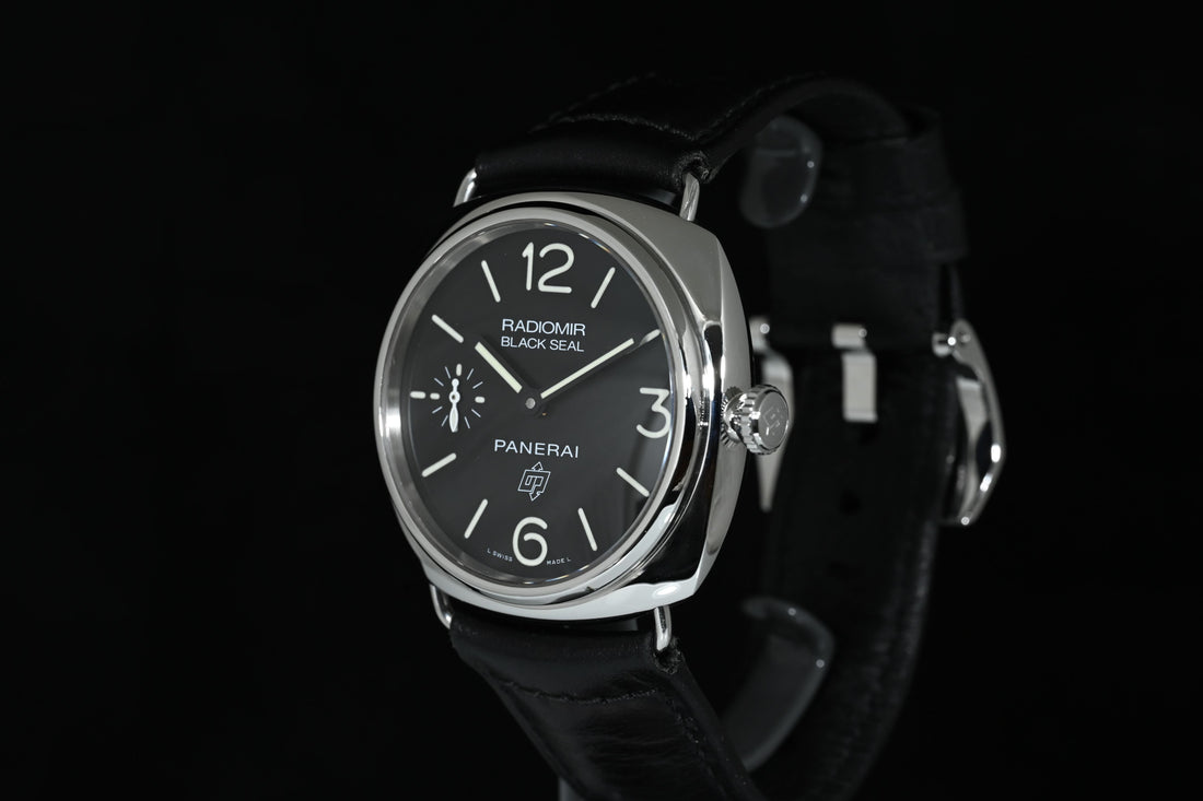PANERAI | RADIOMIR BLACK SEAL LOGO Manual Steel 45 mm. PAM00380 Box and Papers, 2013