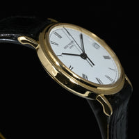 PATEK PHILIPPE | Calatrava Oro giallo 18 Kt.,  33 mm. Ref. 3802 Carica automatica Anni ‘90