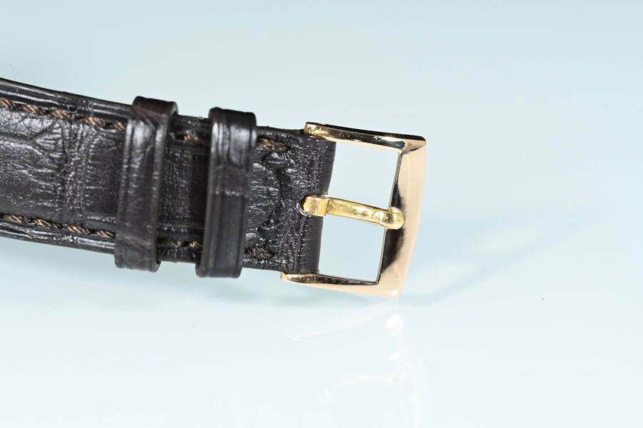 PATEK PHILIPPE | CALATRAVA 18 Kt. Rose Gold, 35 mm. Manual Winding Year 1953 Patek Box and Extract from Archive
