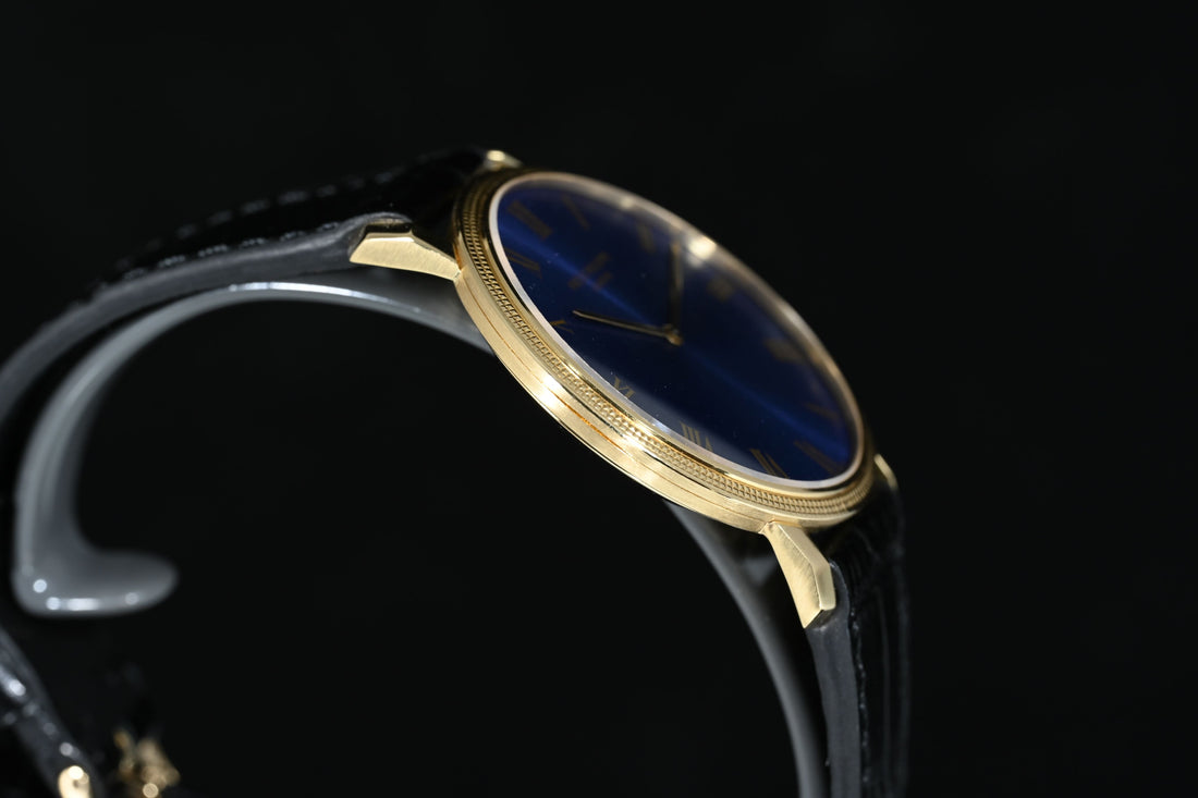 PATEK PHILIPPE | Calatrava Clou de Paris Oro giallo,  35 mm. Ref. 3588J Automatico Anni ’90