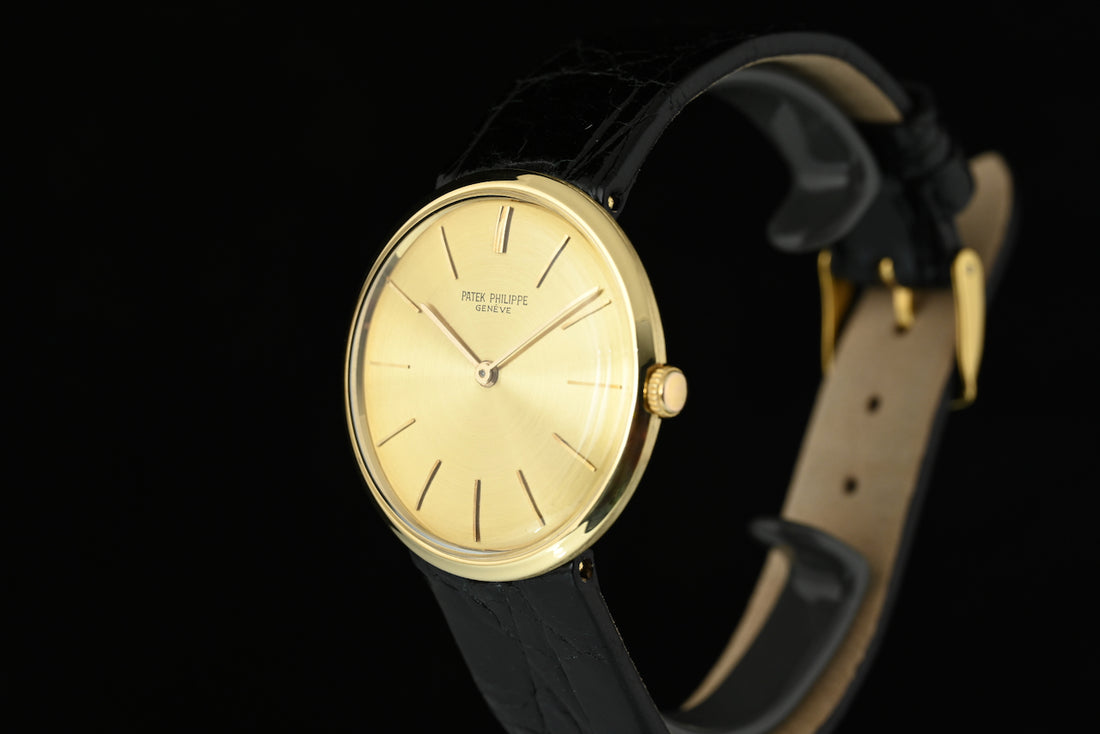 PATEK PHILIPPE | Calatrava ‘ Disco volante ‘ Oro giallo, 34 mm Ref. 2591 Carica manuale Anni ’60