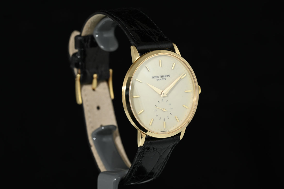 PATEK PHILIPPE | Calatrava, Oro giallo 18 Kt. Carica manuale Ref. 3893J Anni ‘80