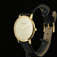 PATEK PHILIPPE | Calatrava, Oro giallo 18 Kt. Carica manuale Ref. 3893J Anni ‘80