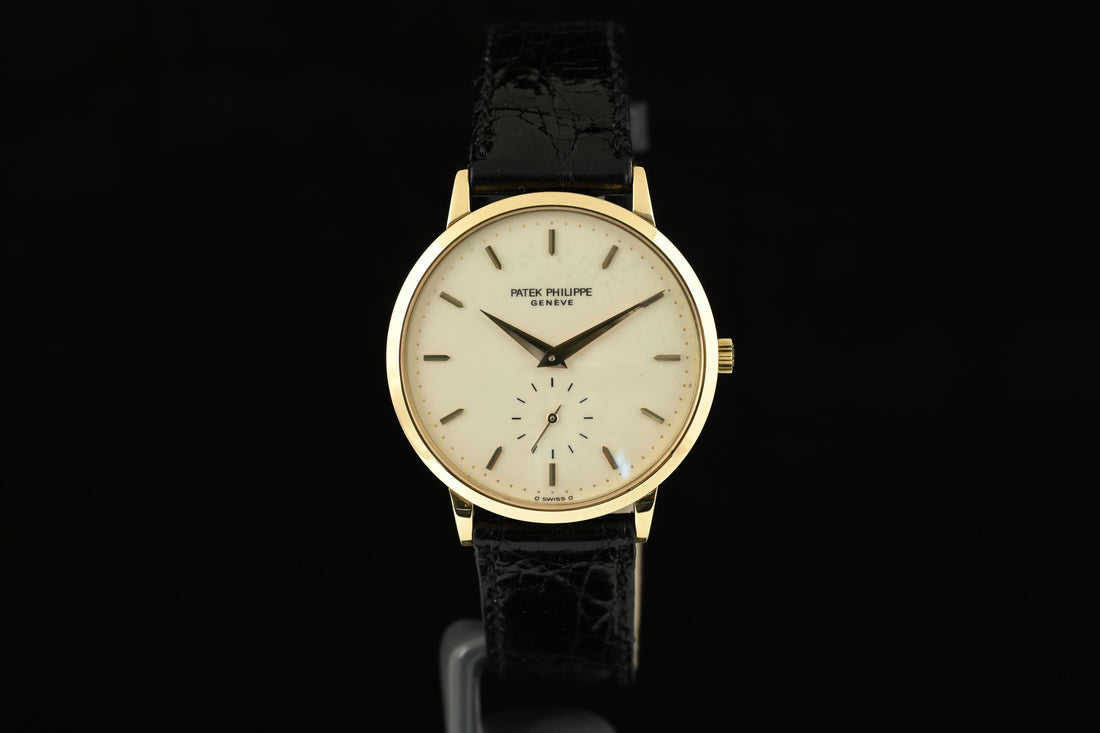 PATEK PHILIPPE | Calatrava, Oro giallo 18 Kt. Carica manuale Ref. 3893J Anni ‘80