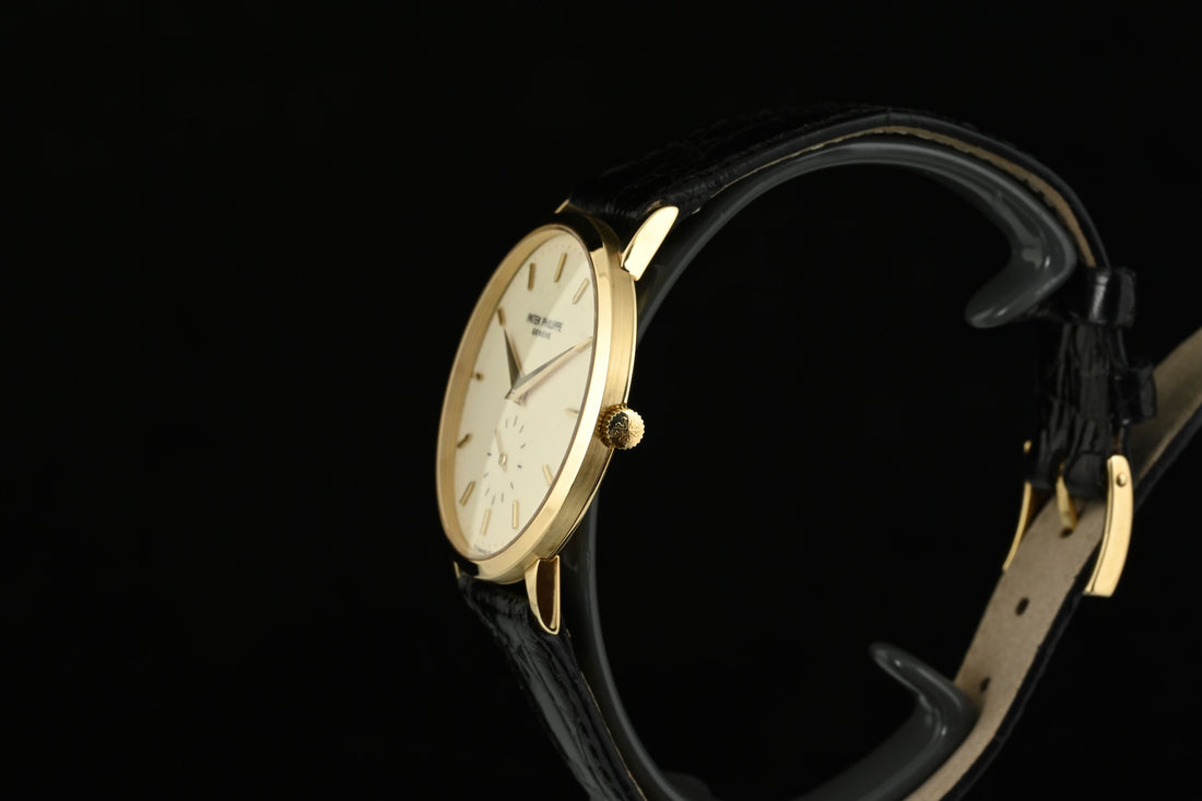 PATEK PHILIPPE | Calatrava, Oro giallo 18 Kt. Carica manuale Ref. 3893J Anni ‘80