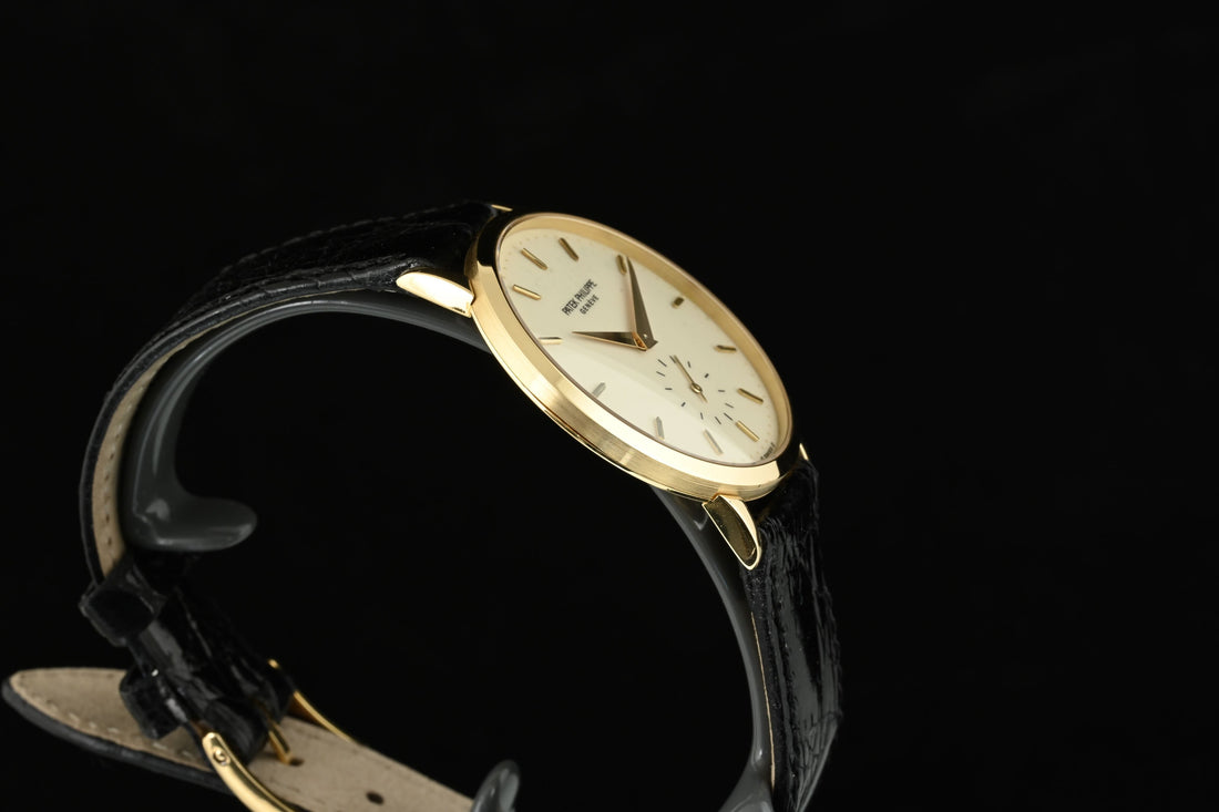 PATEK PHILIPPE | Calatrava, Oro giallo 18 Kt. Carica manuale Ref. 3893J Anni ‘80