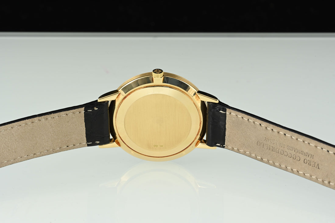 PATEK PHILIPPE | Calatrava, Oro giallo 18 Kt. Carica manuale Ref. 3893J Anni ‘80