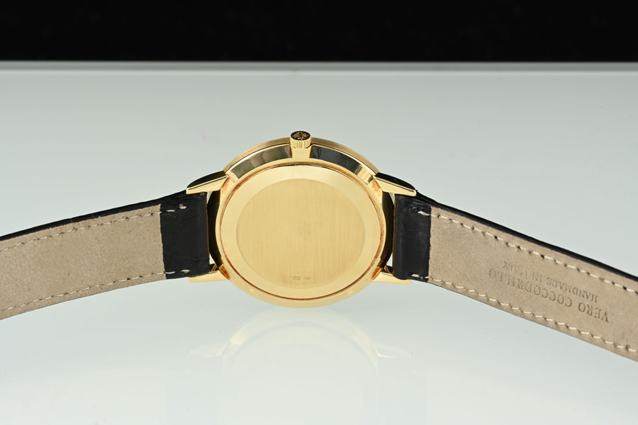 PATEK PHILIPPE | Calatrava, Oro giallo 18 Kt. Carica manuale Ref. 3893J Anni ‘80