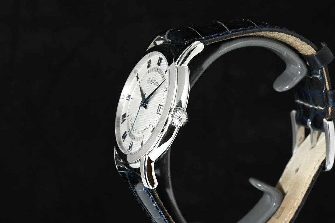 PAUL PICOT | Firshire Ronde 2 Barrel Automatic Date Ref. 4082, Slim / Demi-plate Scatola e Garanzia, 2018