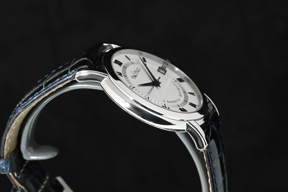 PAUL PICOT | Firshire Ronde 2 Barrel Automatic Date Ref. 4082, Slim / Demi-plate Scatola e Garanzia, 2018
