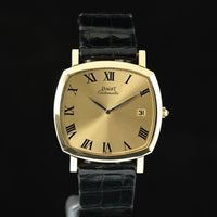 PIAGET | ALTIPLANO Automatic Orologio vintage in oro giallo 18 Kt. Anni ’70 32 mm.
