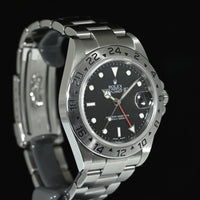 ROLEX | EXPLORER II Ref. 16570 Quadrante Nero Acciaio 40 mm.  | Anno 2005