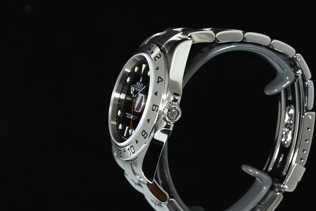 ROLEX | EXPLORER II Ref. 16570 Quadrante Nero Acciaio 40 mm.  | Anno 2005