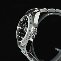 ROLEX | EXPLORER II Ref. 16570 Quadrante Nero Acciaio 40 mm.  | Anno 2005