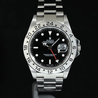ROLEX | EXPLORER II Ref. 16570 Black Dial | Rolex Box and Papers, 2005 Never Polished