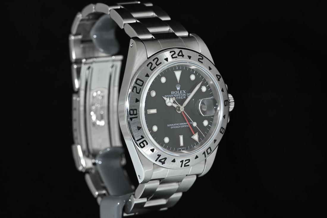 ROLEX | EXPLORER II Only Swiss Ref. 16570 Black Dial | Rolex Box and Papers, 1999