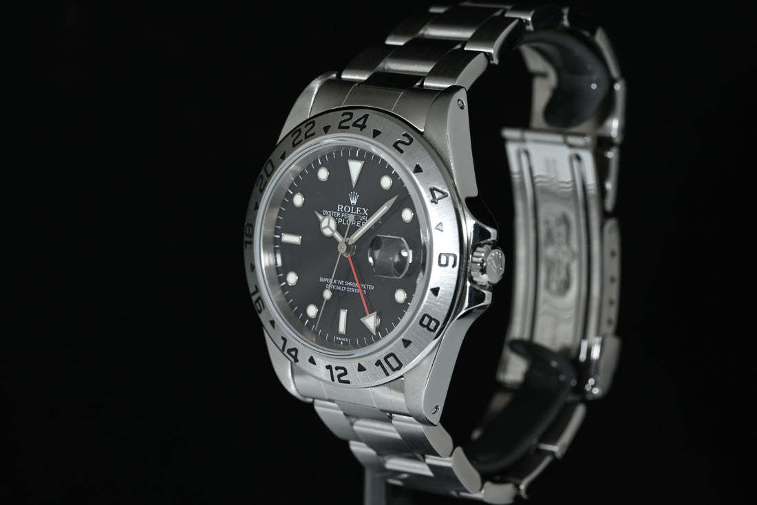 ROLEX | EXPLORER II Only Swiss Ref. 16570 Black Dial | Rolex Box and Papers, 1999