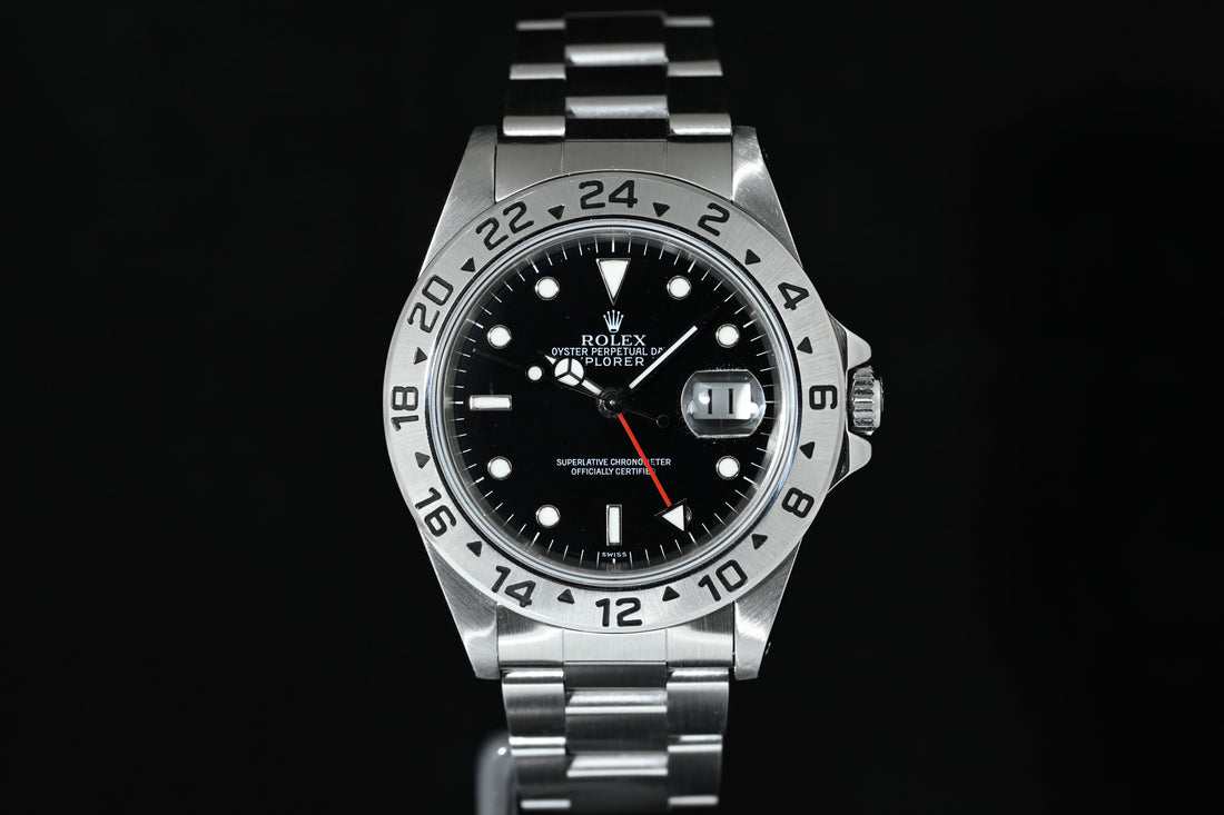 ROLEX | EXPLORER II Only Swiss Ref. 16570 Black Dial | Rolex Box and Papers, 1999