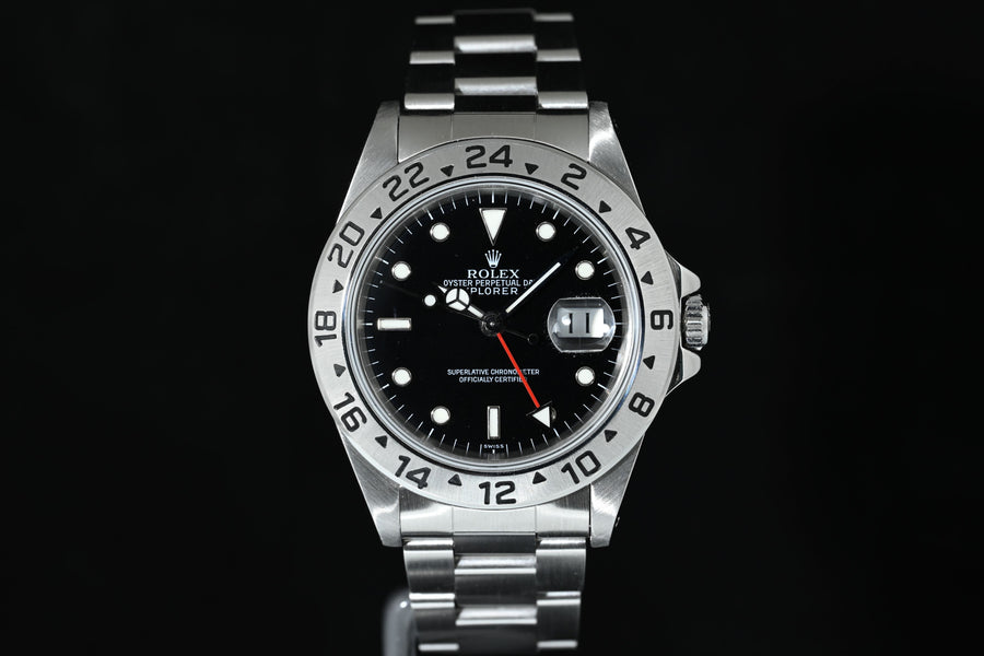 ROLEX | EXPLORER II Only Swiss Ref. 16570 Black Dial | Rolex Box and Papers, 1999