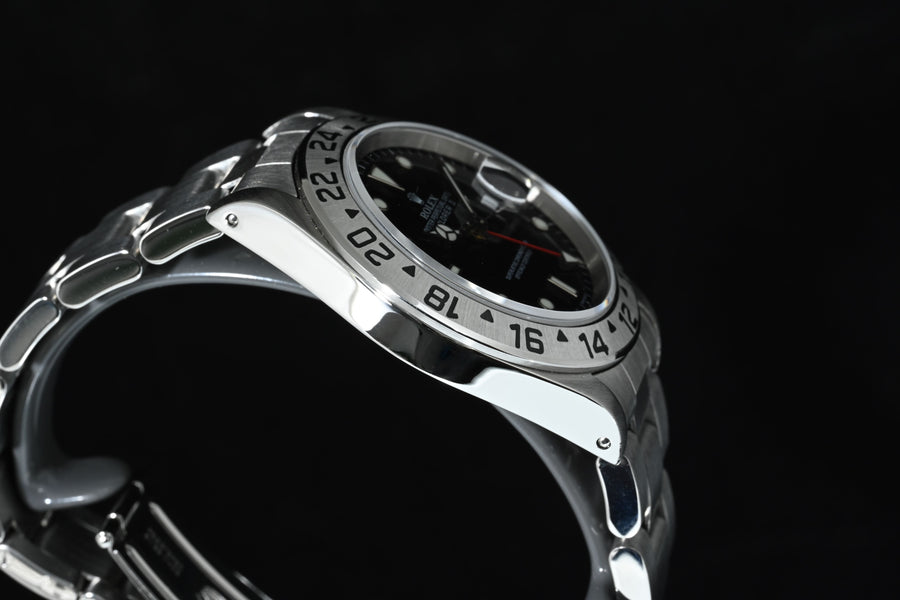 ROLEX | EXPLORER II Only Swiss Ref. 16570 Black Dial | Rolex Box and Papers, 1999