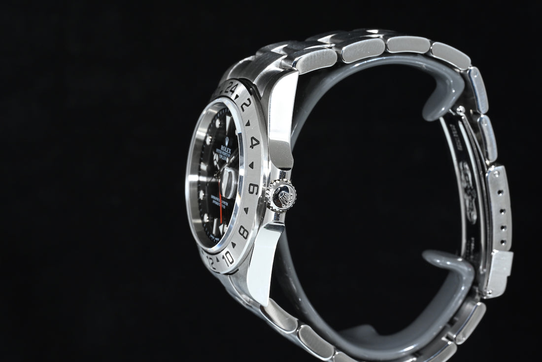 ROLEX | EXPLORER II Ref. 16570 Quadrante Nero | Scatola e Garanzia Rolex, 2004