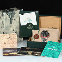 ROLEX | GMT-Master II Ref. 16710 Steel 40 mm. Box and papers 1990