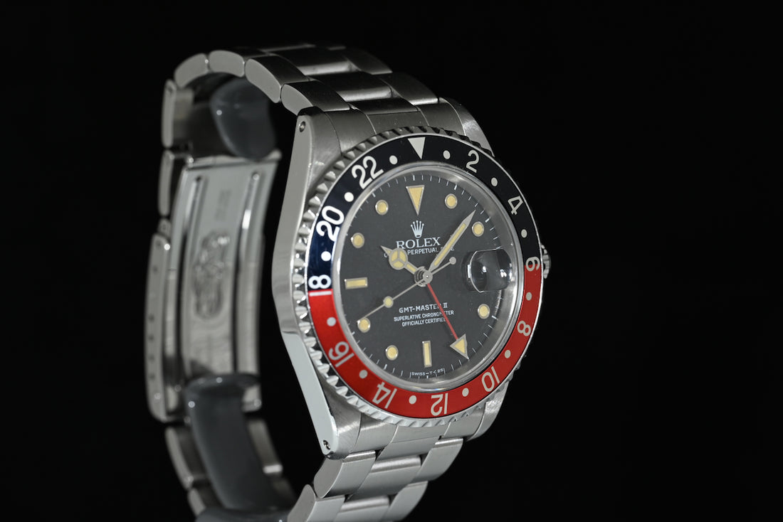ROLEX | GMT-Master II Ref. 16710 Steel 40 mm. Box and papers 1990