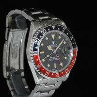 ROLEX | GMT-Master II Ref. 16710 Steel 40 mm. Box and papers 1990