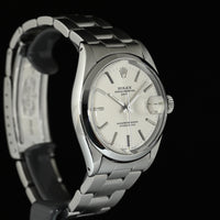 Rolex | Oyster Perpetual DATE Quadrante silver Automatico, Acciaio, 34 mm. Ref. 1500 del 1973