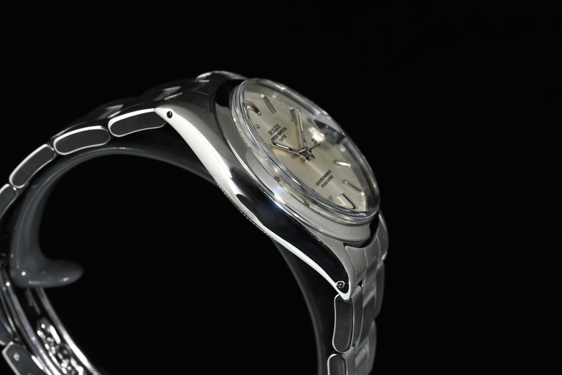 Rolex | Oyster Perpetual DATE Quadrante silver Automatico, Acciaio, 34 mm. Ref. 1500 del 1973