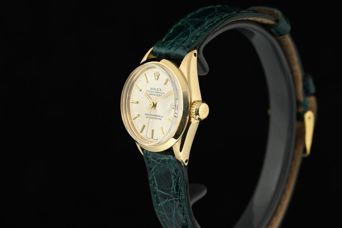 ROLEX | Oyster Perpetual DATEJUST Lady Ref. 6516 Yellow gold 26 mm. Year 1969