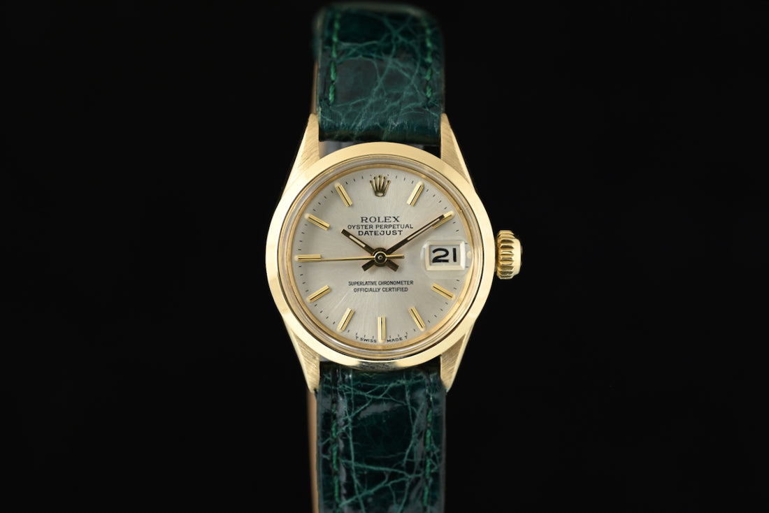 ROLEX | Oyster Perpetual DATEJUST Lady Ref. 6516 Yellow gold 26 mm. Year 1969