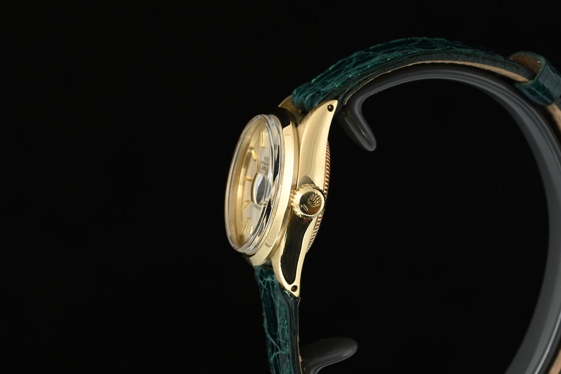 ROLEX | Oyster Perpetual DATEJUST Lady Ref. 6516 Yellow gold 26 mm. Year 1969