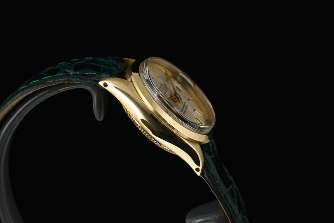 ROLEX | Oyster Perpetual DATEJUST Lady Ref. 6516 Yellow gold 26 mm. Year 1969