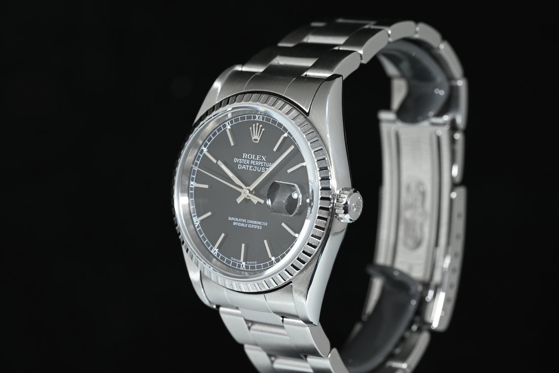 ROLEX | Oyster Perpetual DATEJUST Ref. 16220 Acciaio, 36 mm. Scatola e Garanzia Rolex 2006