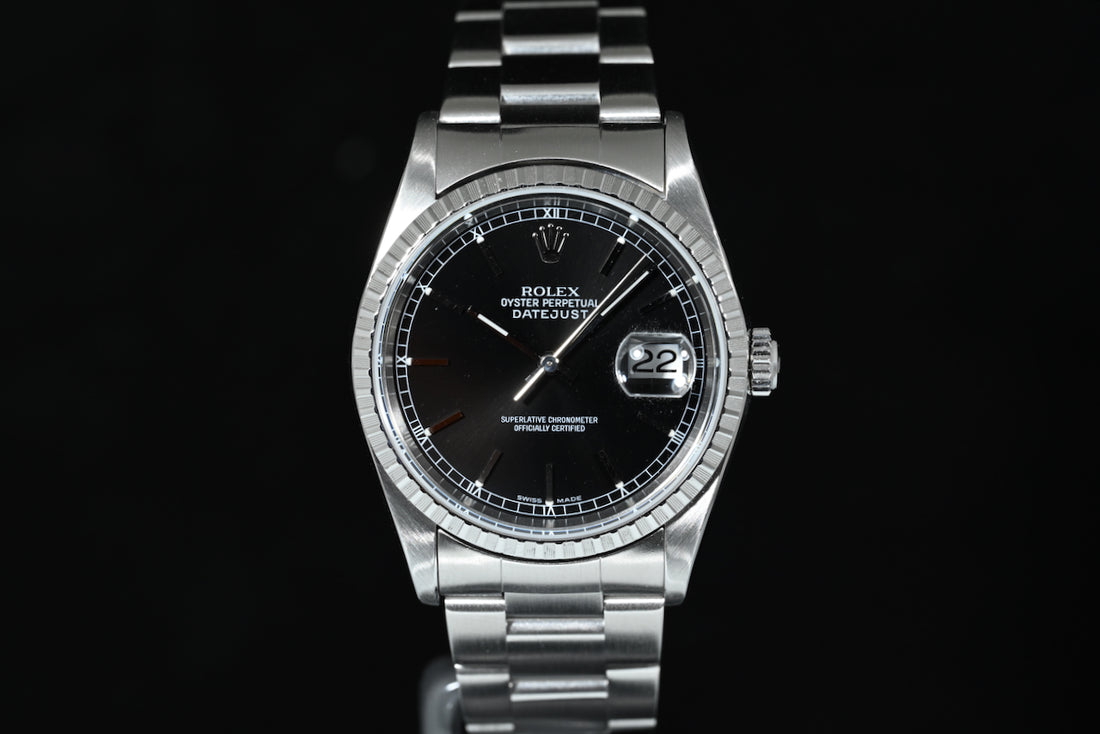 ROLEX | Oyster Perpetual DATEJUST Ref. 16220 Acciaio, 36 mm. Scatola e Garanzia Rolex 2006
