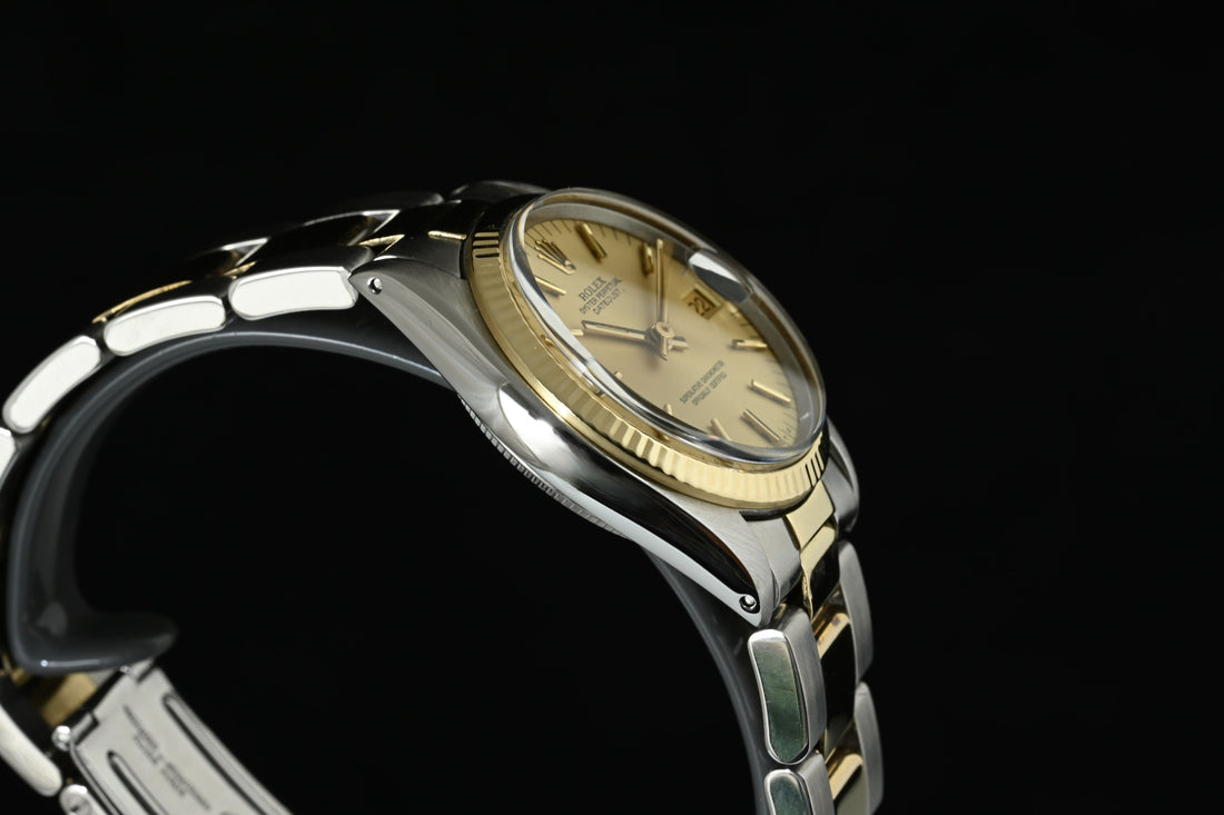 ROLEX | Oyster Perpetual DATEJUST Ref. 68240 Acciaio e Oro 18Kt. 31 mm. Bracciale Oyster Anno 1977