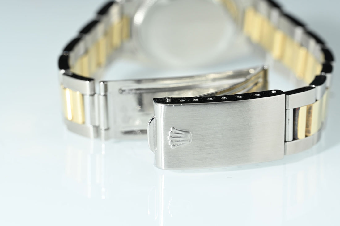 ROLEX | Oyster Perpetual DATEJUST Ref. 68240 Acciaio e Oro 18Kt. 31 mm. Bracciale Oyster Anno 1977