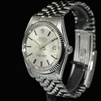 ROLEX | Oyster Perpetual DATEJUST 36 mm. Ref. 1601 Acciaio/Ghiera oro bianco | Anno 1972