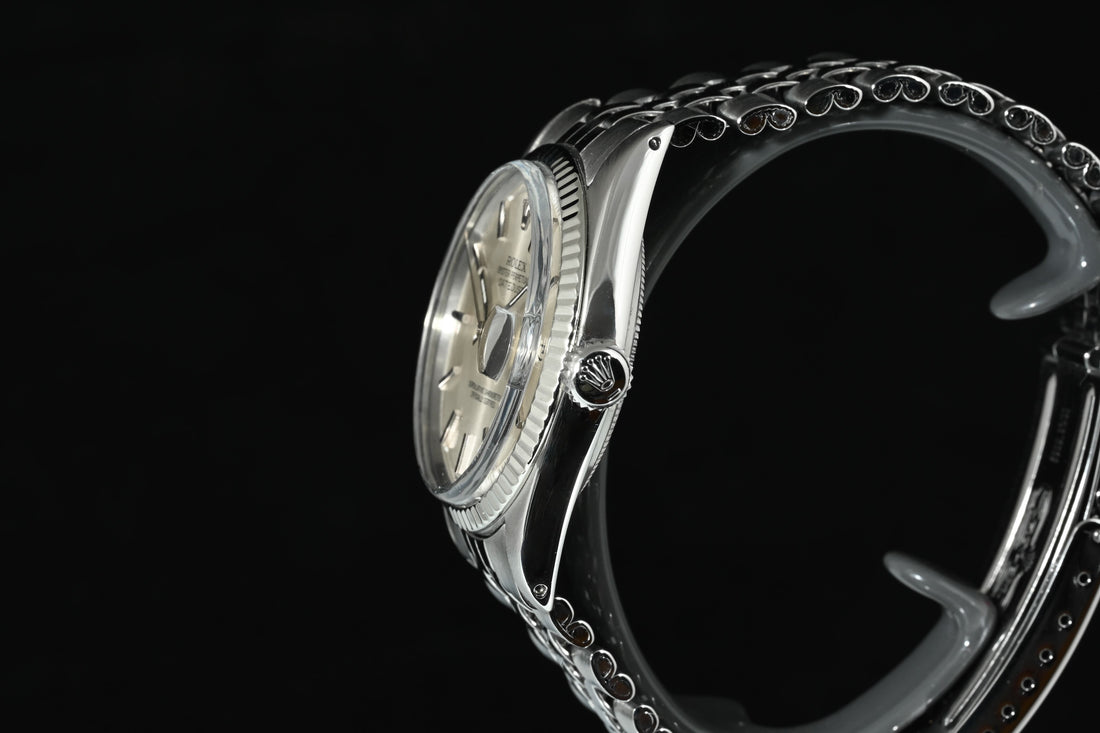 ROLEX | Oyster Perpetual DATEJUST 36 mm. Ref. 1601 Acciaio/Ghiera oro bianco | Anno 1972