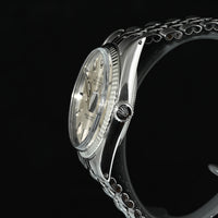 ROLEX | Oyster Perpetual DATEJUST 36 mm. Ref. 1601 Acciaio/Ghiera oro bianco | Anno 1972