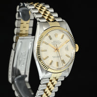 Rolex | Oyster Perpetual DATEJUST | Ref. 16013 Acciaio e oro giallo 18 Kt. Anno 1978